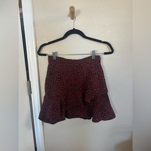 leopard skirt